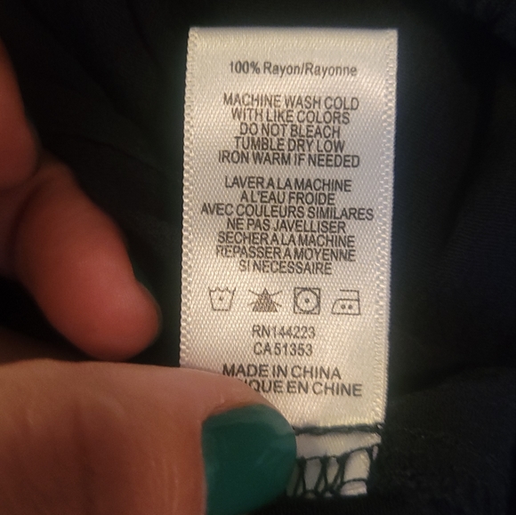 Bishop+Young navy wide leg jumpsuit XS - Picture 3 of 5